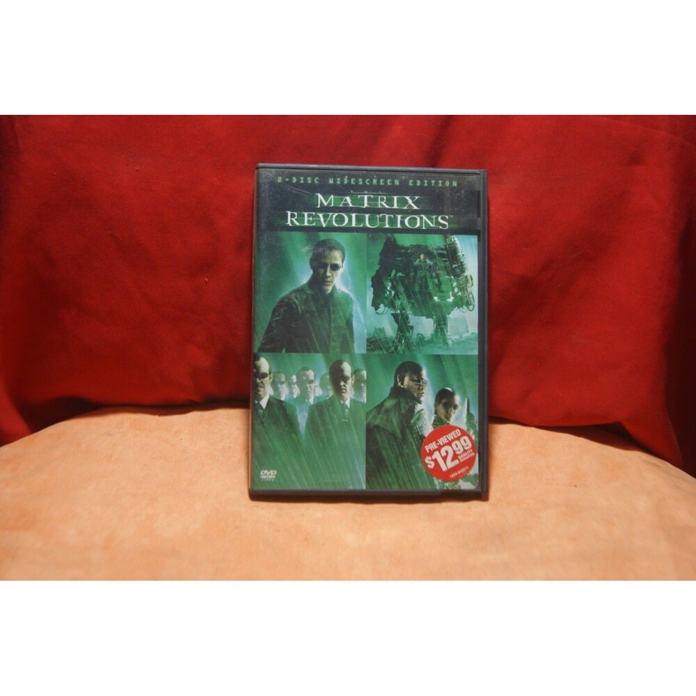 The Matrix Revolutions (DVD 2004, 2-Disc Set) Widescreen Action Blue/RED Pill